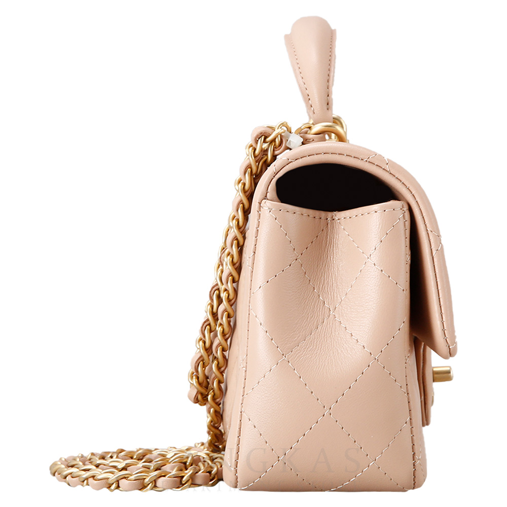 CHANEL(USED)샤넬 클래식 뉴미니 탑핸들