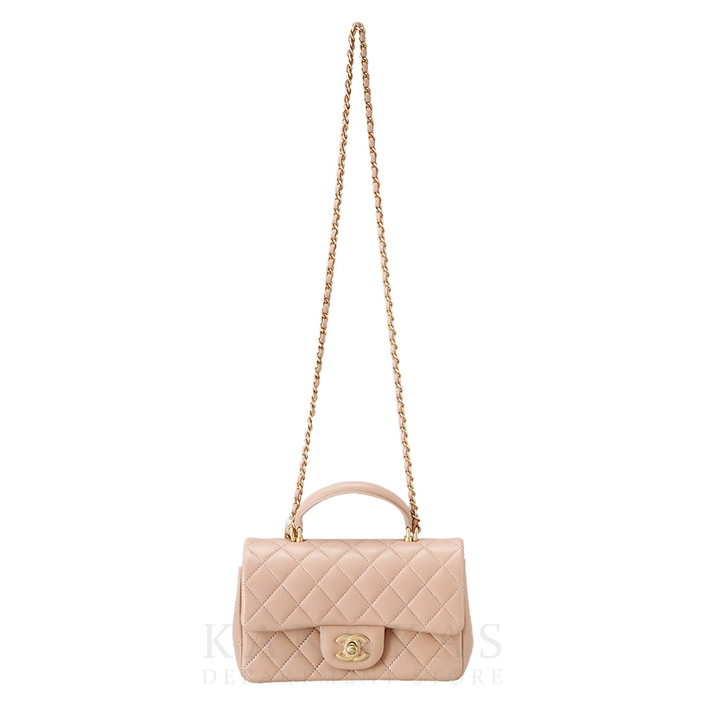 CHANEL(USED)샤넬 클래식 뉴미니 탑핸들