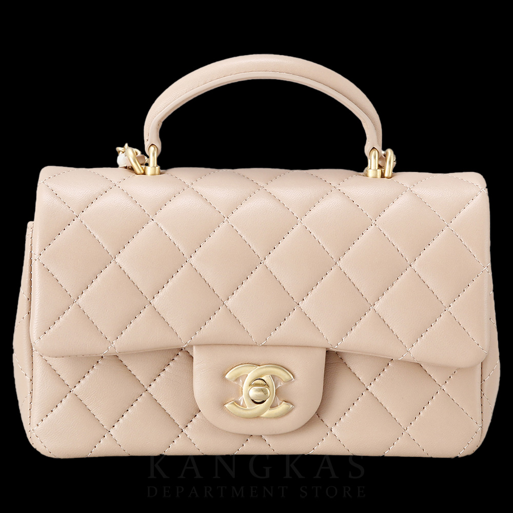 CHANEL(USED)샤넬 클래식 뉴미니 탑핸들
