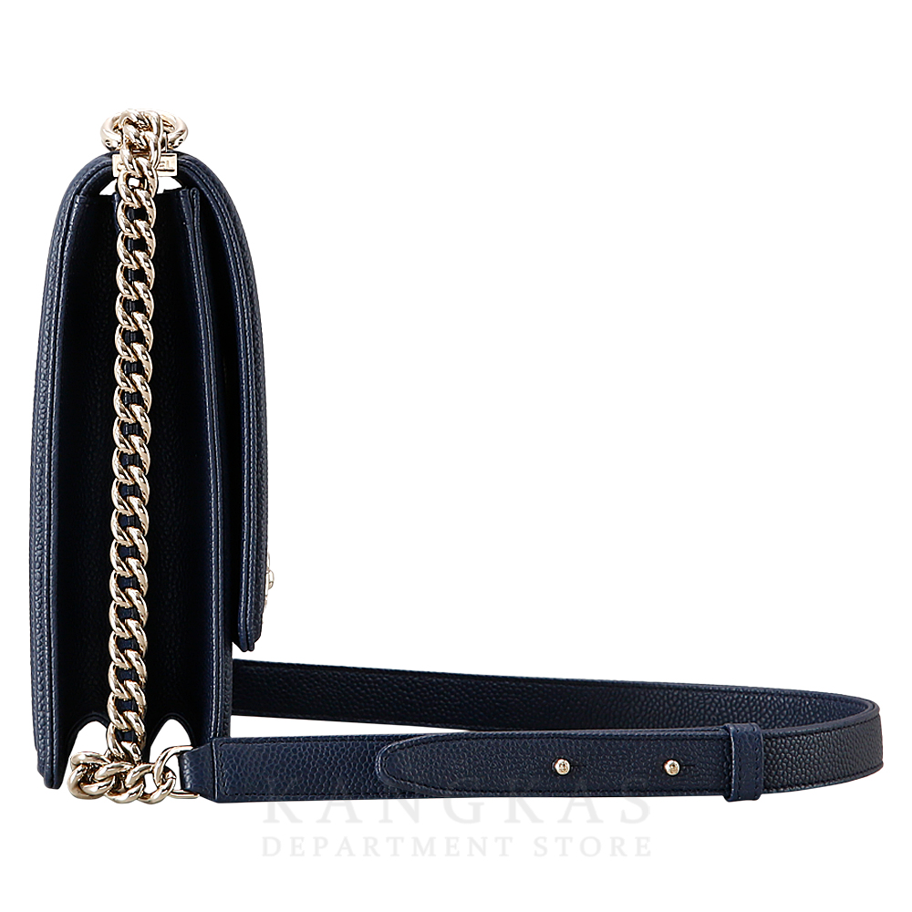 CHANEL(USED)샤넬 AS0130 캐비어 보이샤넬 플랩백