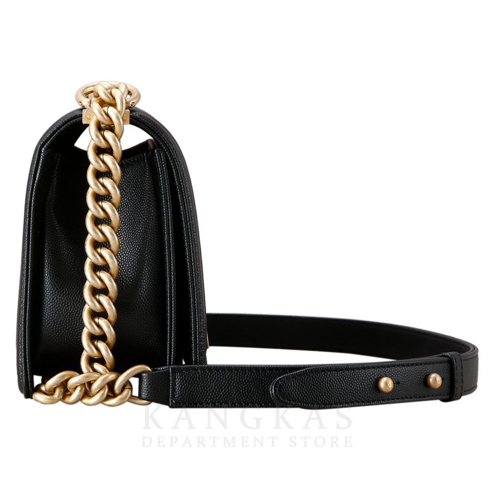CHANEL(USED)K샤넬 캐비어 보이샤넬 미듐 플랩백