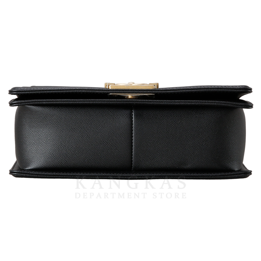CHANEL(USED)K샤넬 캐비어 보이샤넬 미듐 플랩백