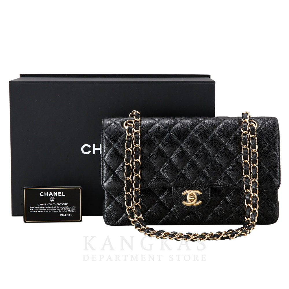 CHANEL(USED)샤넬 캐비어 클래식 미듐 플랩백
