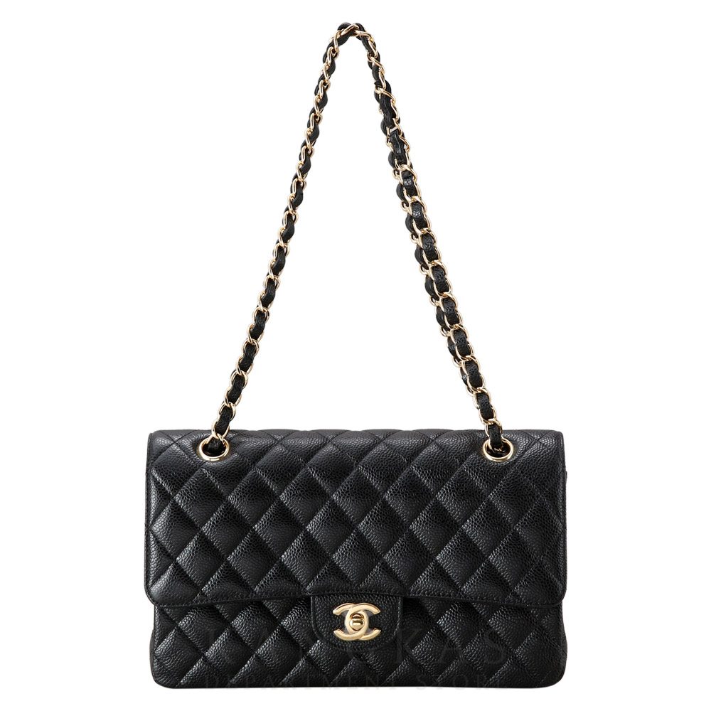 CHANEL(USED)샤넬 캐비어 클래식 미듐 플랩백