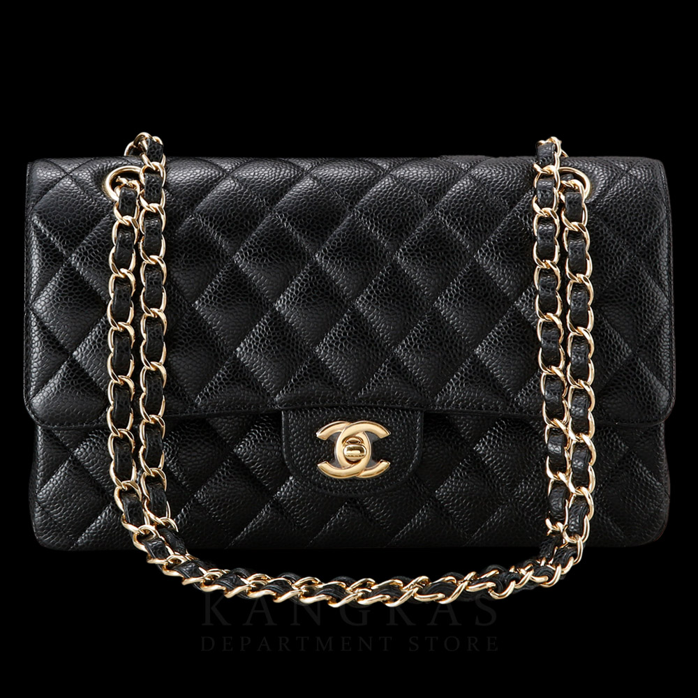CHANEL(USED)샤넬 캐비어 클래식 미듐 플랩백