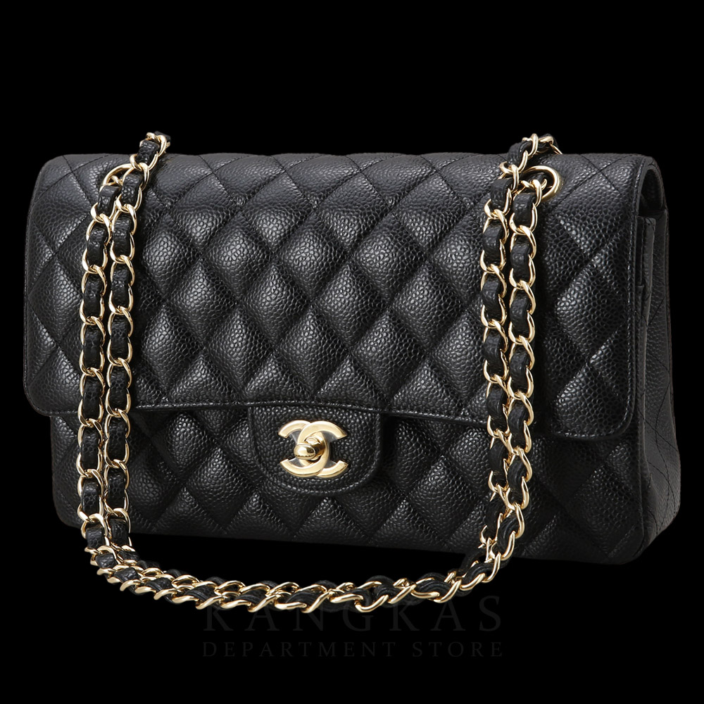 CHANEL(USED)샤넬 캐비어 클래식 미듐 플랩백