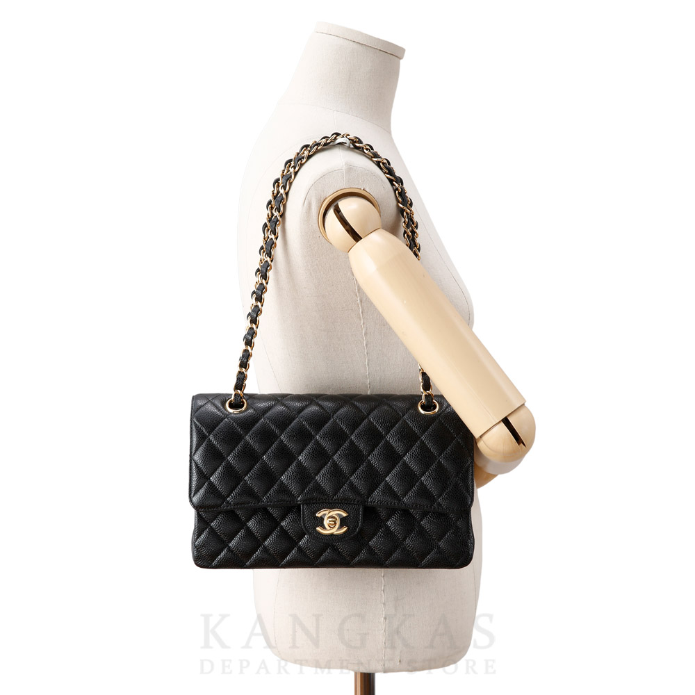 CHANEL(USED)샤넬 캐비어 클래식 미듐 플랩백