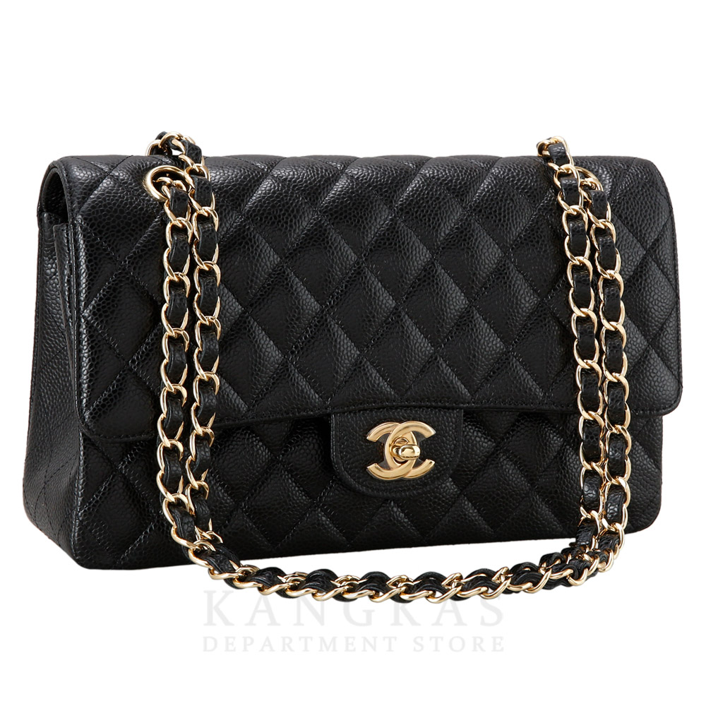 CHANEL(USED)샤넬 캐비어 클래식 미듐 플랩백
