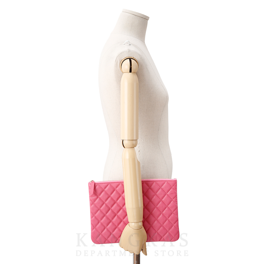 CHANEL(USED)샤넬 캐비어 클래식 클러치