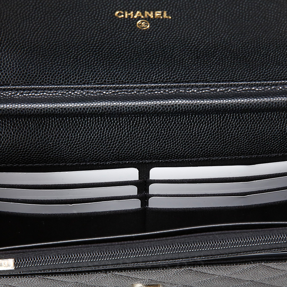 CHANEL(NEW)샤넬 AP3336 캐비어 시즌 CC 로고  WOC (새상품) NEW PRODUCT