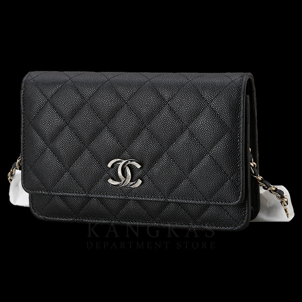 CHANEL(NEW)샤넬 AP3336 캐비어 시즌 CC 로고  WOC (새상품) NEW PRODUCT