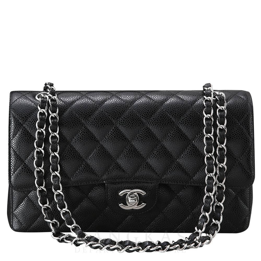 CHANEL(USED)샤넬 캐비어 클래식 미듐 플랩백