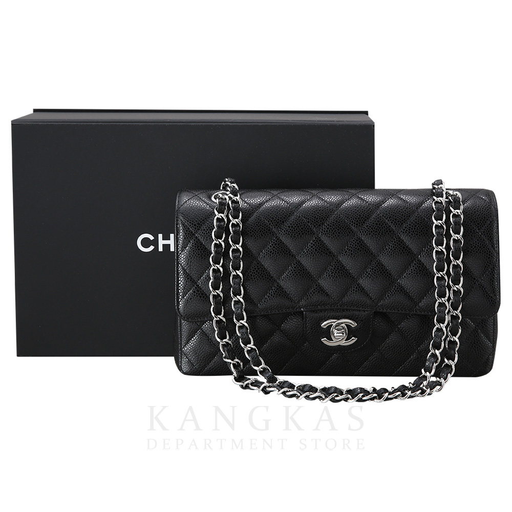 CHANEL(USED)샤넬 캐비어 클래식 미듐 플랩백