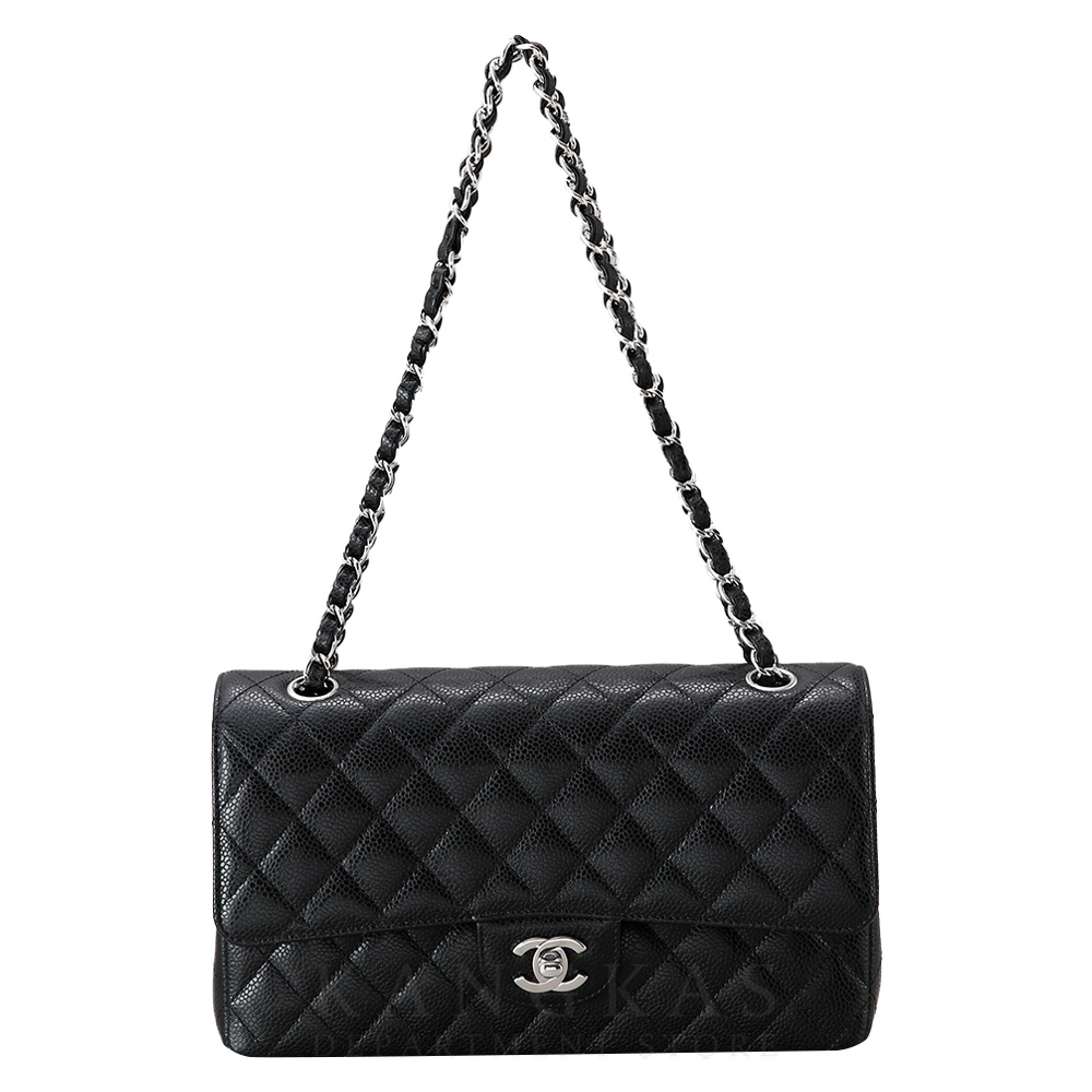 CHANEL(USED)샤넬 캐비어 클래식 미듐 플랩백