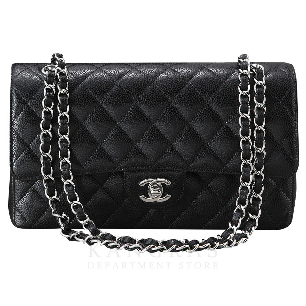 CHANEL(USED)샤넬 캐비어 클래식 미듐 플랩백
