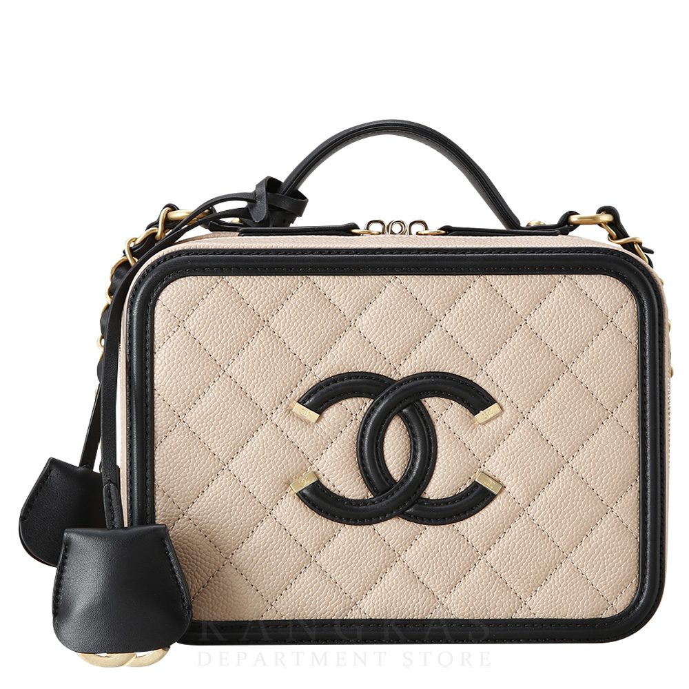 CHANEL(USED)샤넬 캐비어 코스메틱 숄더백