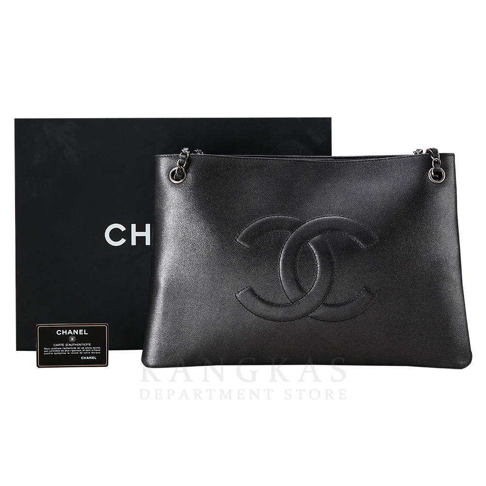 CHANEL(USED)샤넬 시즌  CC로고 체인 숄더백