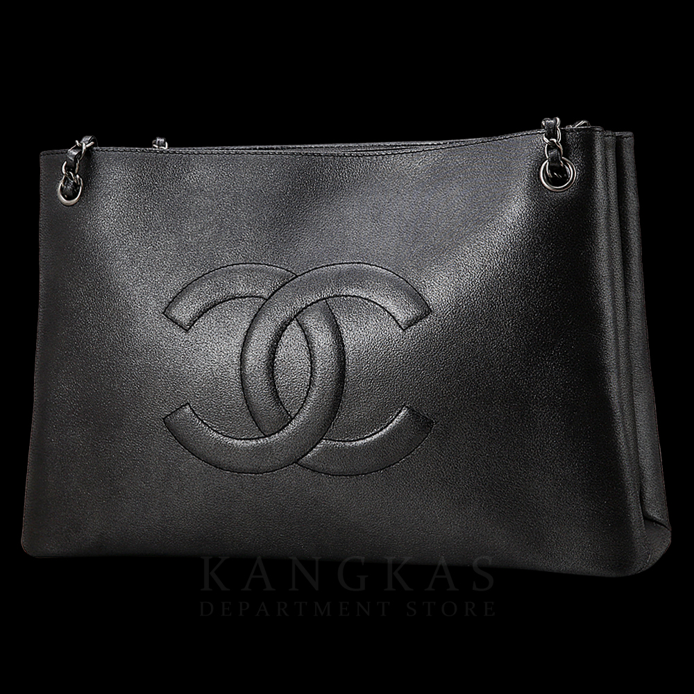 CHANEL(USED)샤넬 시즌  CC로고 체인 숄더백