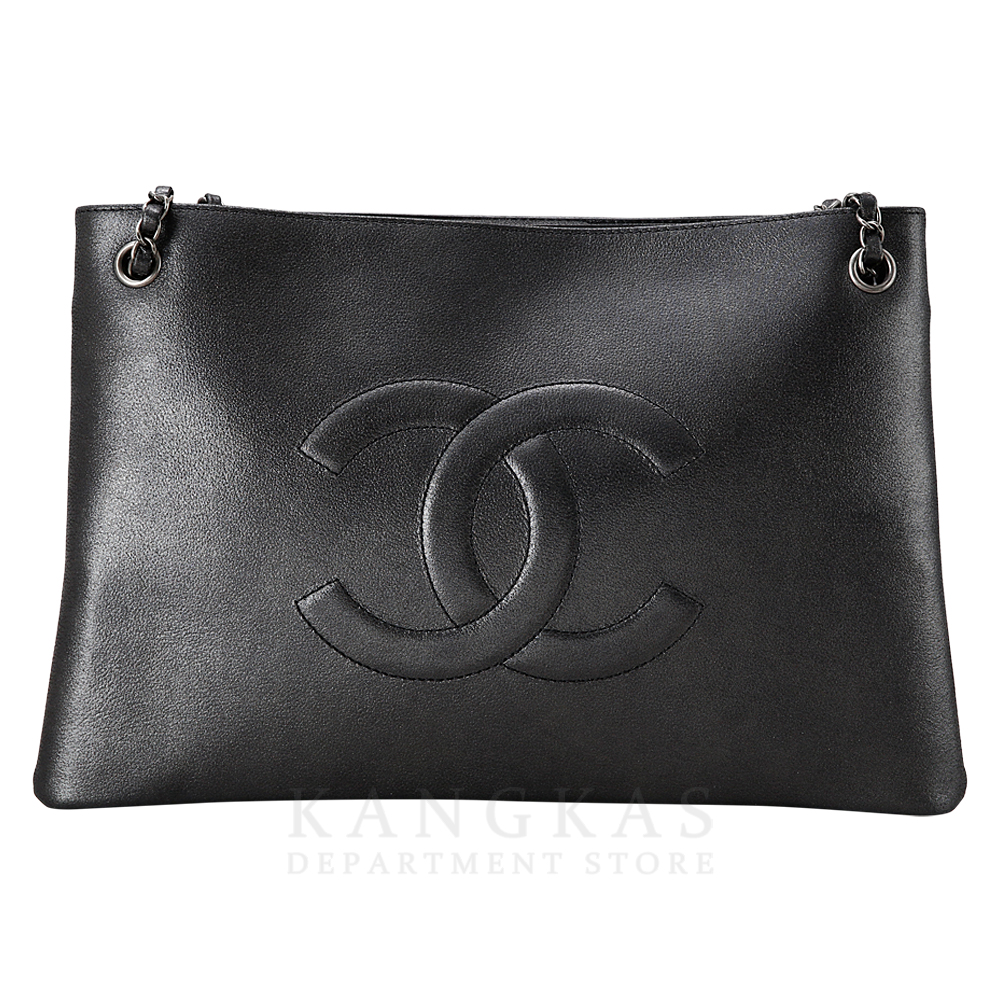 CHANEL(USED)샤넬 시즌  CC로고 체인 숄더백