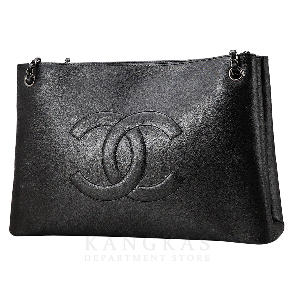 CHANEL(USED)샤넬 시즌  CC로고 체인 숄더백