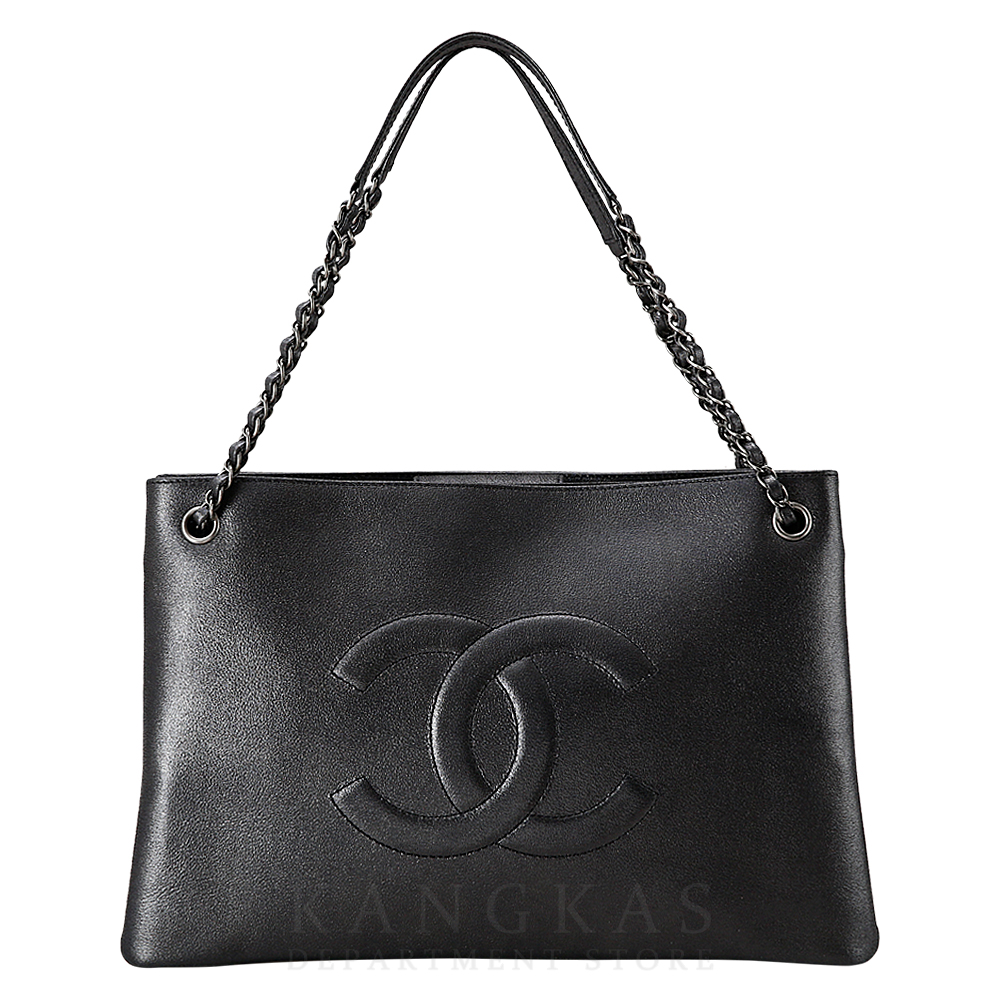 CHANEL(USED)샤넬 시즌  CC로고 체인 숄더백