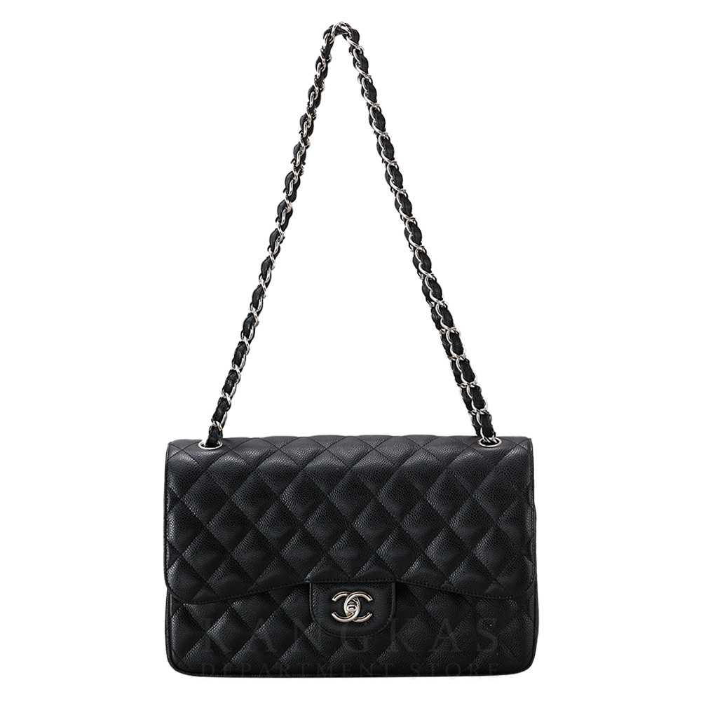 CHANEL(USED)샤넬 클래식 캐비어 라지 플랩백