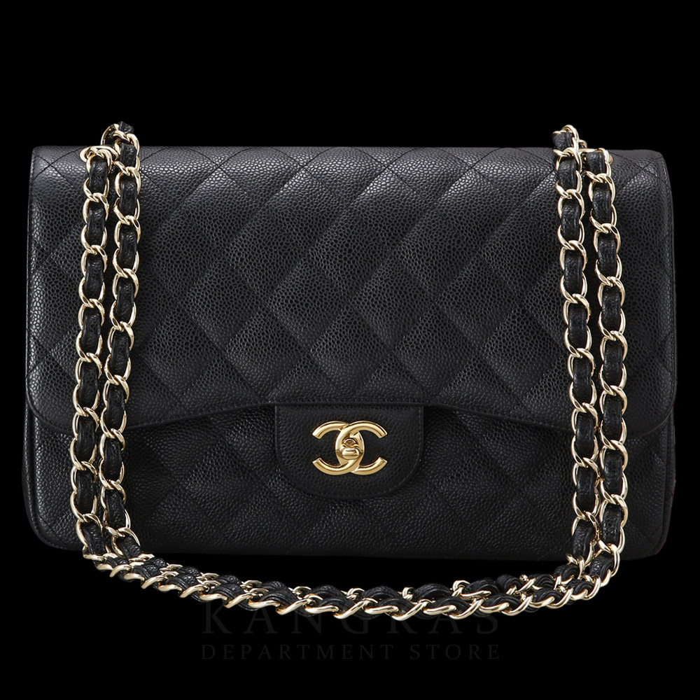 CHANEL(USED)샤넬 캐비어 클래식 라지 플랩백