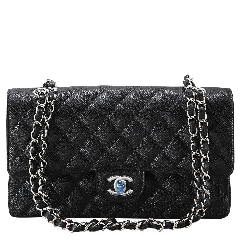 CHANEL(USED)샤넬 캐비어 클래식 미듐 플랩백