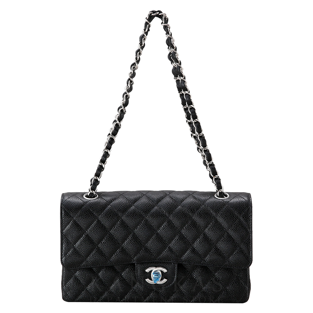 CHANEL(USED)샤넬 캐비어 클래식 미듐 플랩백