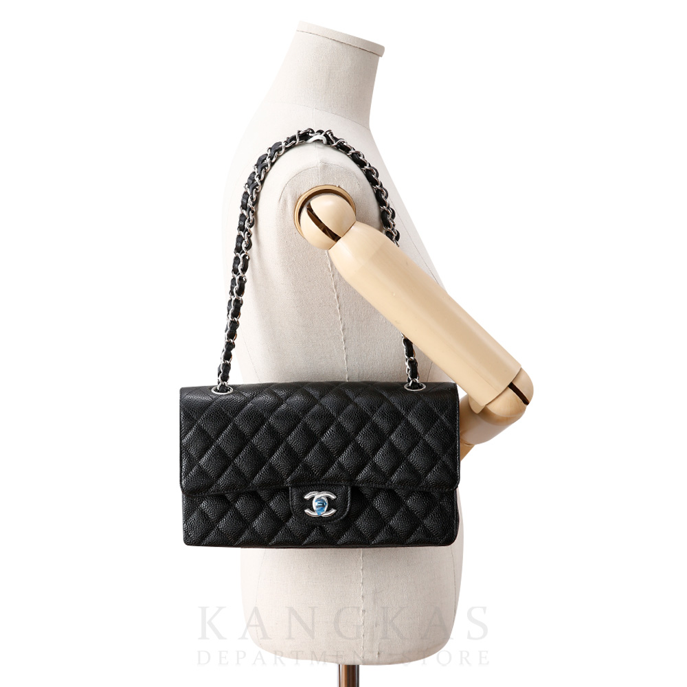 CHANEL(USED)샤넬 캐비어 클래식 미듐 플랩백