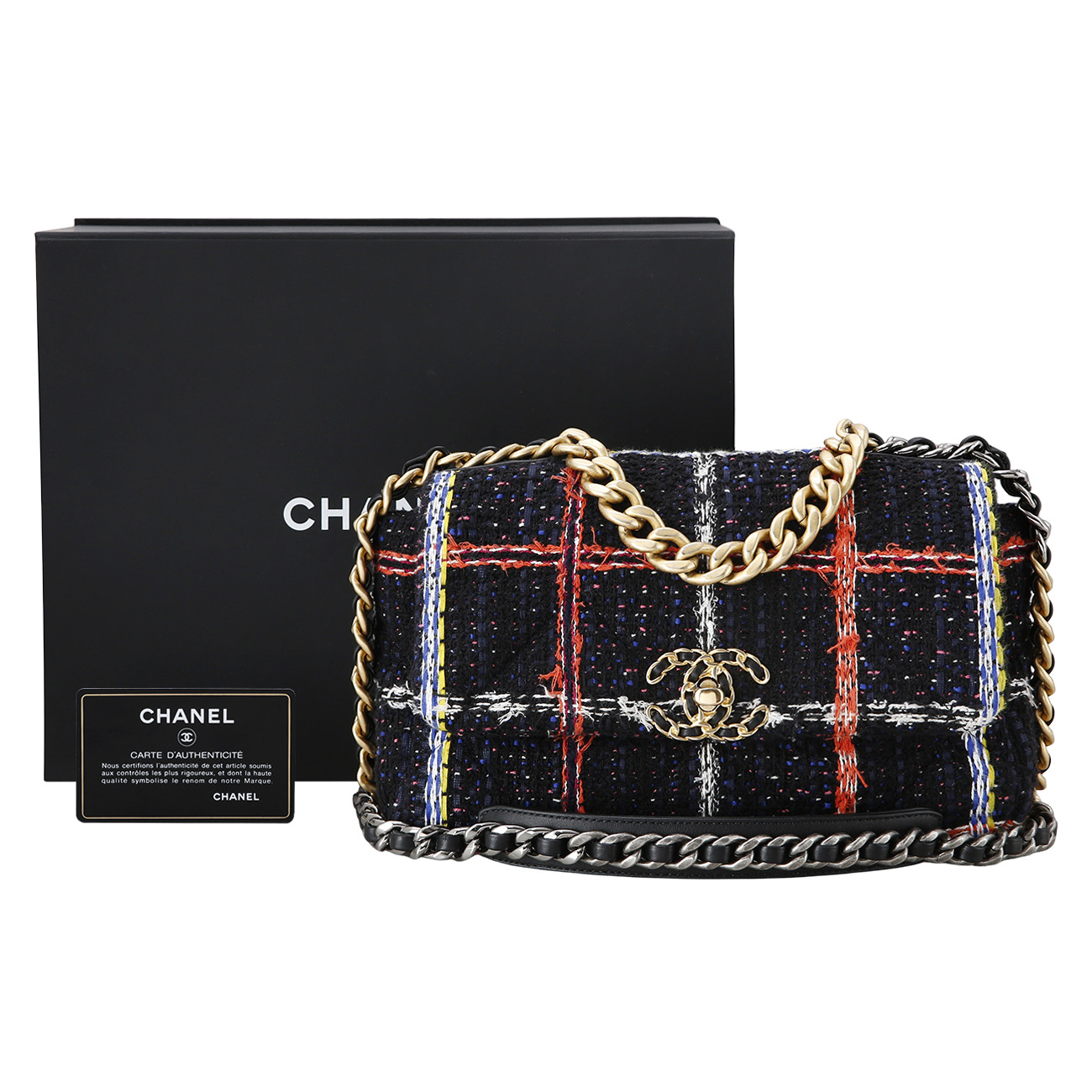 CHANEL(USED)샤넬 19백 미듐