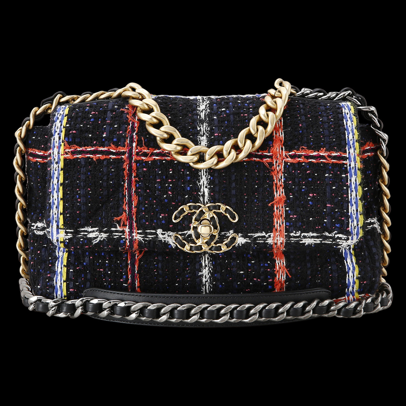 CHANEL(USED)샤넬 19백 미듐