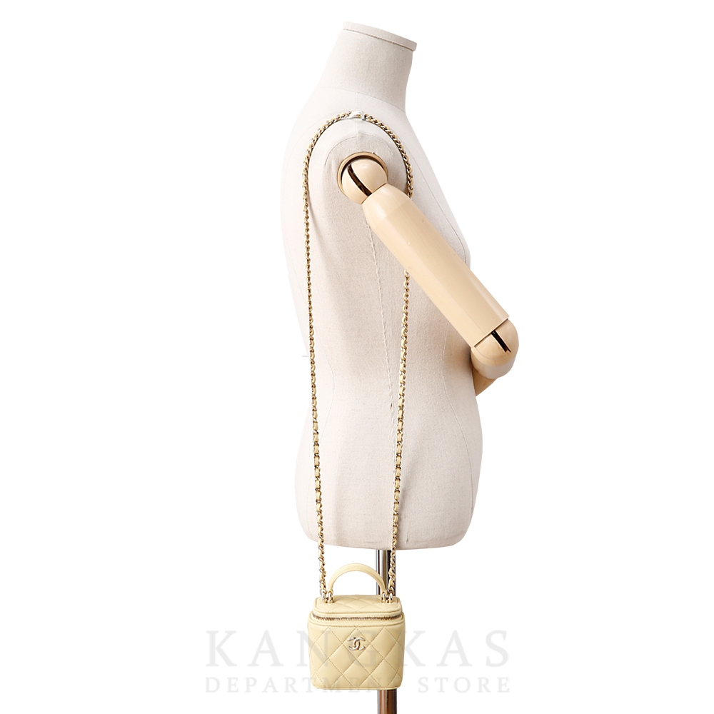 CHANEL(USED)샤넬 AP2198 탑핸들 스몰 베니티 백