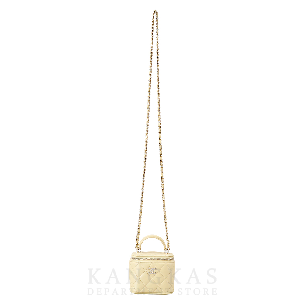 CHANEL(USED)샤넬 AP2198 탑핸들 스몰 베니티 백