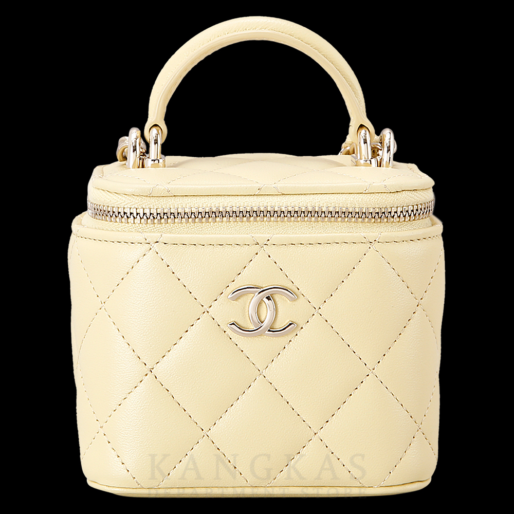 CHANEL(USED)샤넬 AP2198 탑핸들 스몰 베니티 백