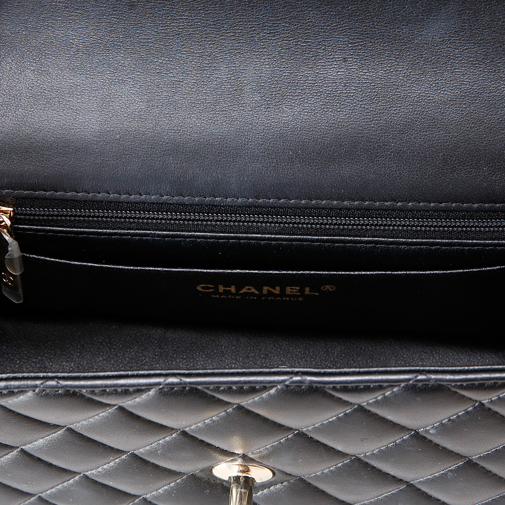 CHANEL(USED)샤넬 AS2431 참 장식 뉴미니 탑핸들
