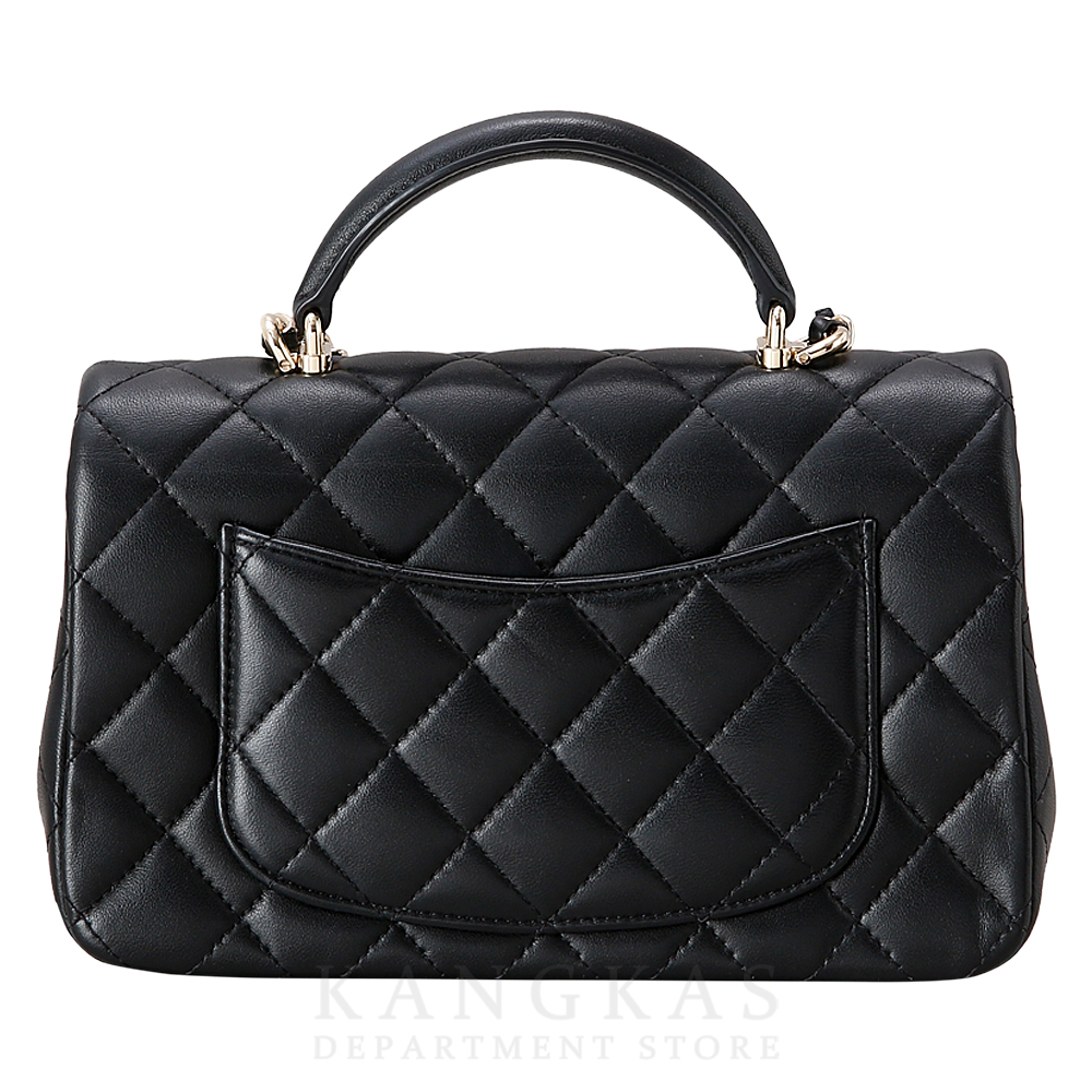 CHANEL(USED)샤넬 AS2431 뉴미니 탑핸들백