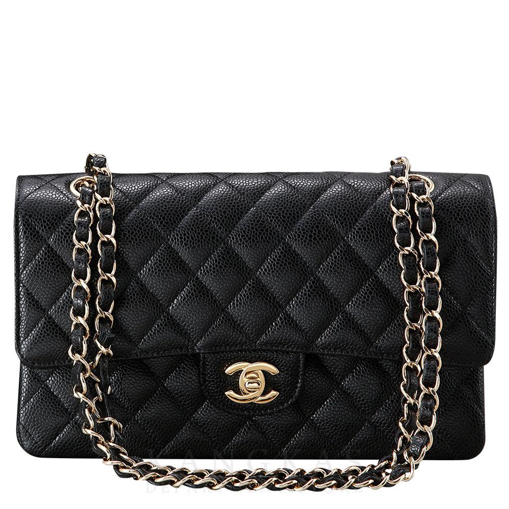 CHANEL(USED)샤넬 클래식 캐비어 미듐