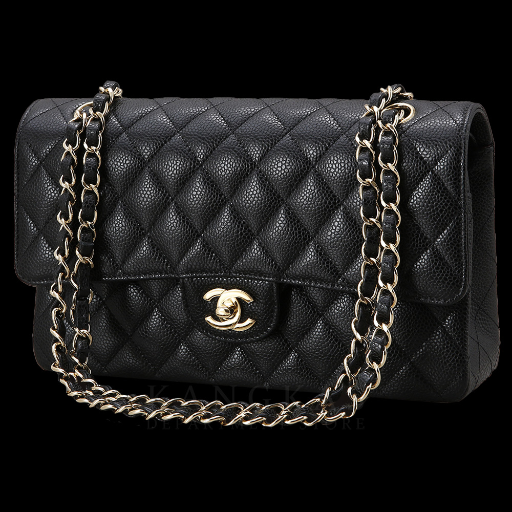 CHANEL(USED)샤넬 클래식 캐비어 미듐