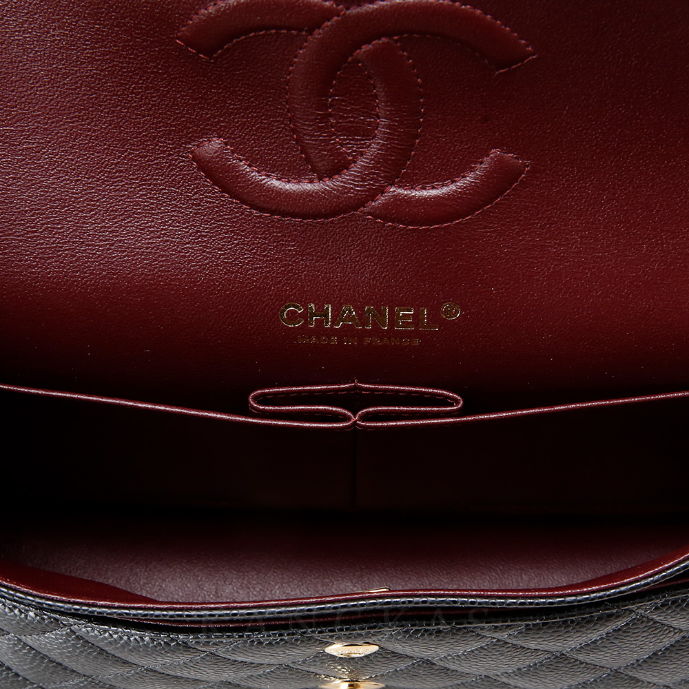 CHANEL(USED)샤넬 클래식 캐비어 미듐
