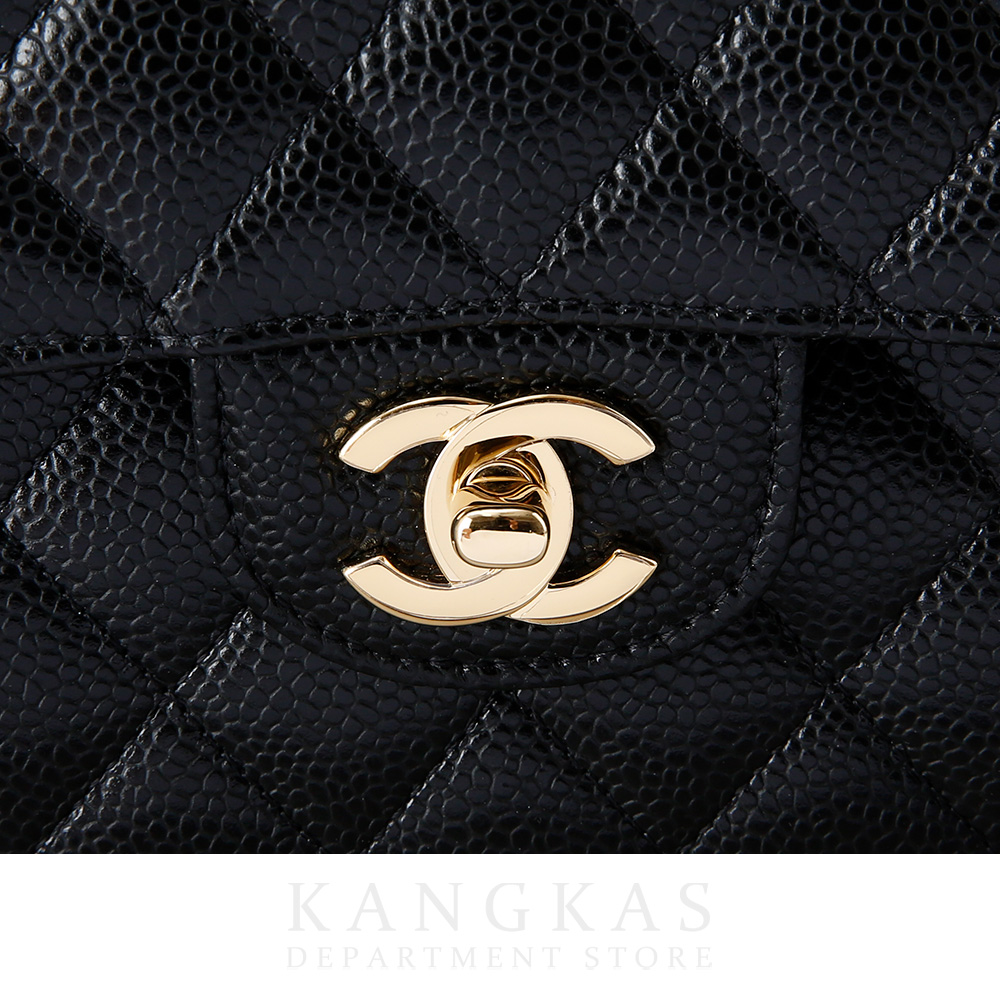 CHANEL(USED)샤넬 클래식 캐비어 미듐