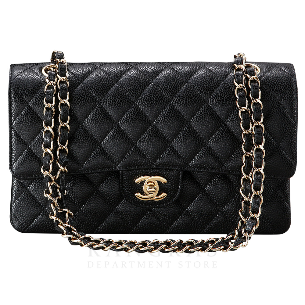 CHANEL(USED)샤넬 클래식 캐비어 미듐