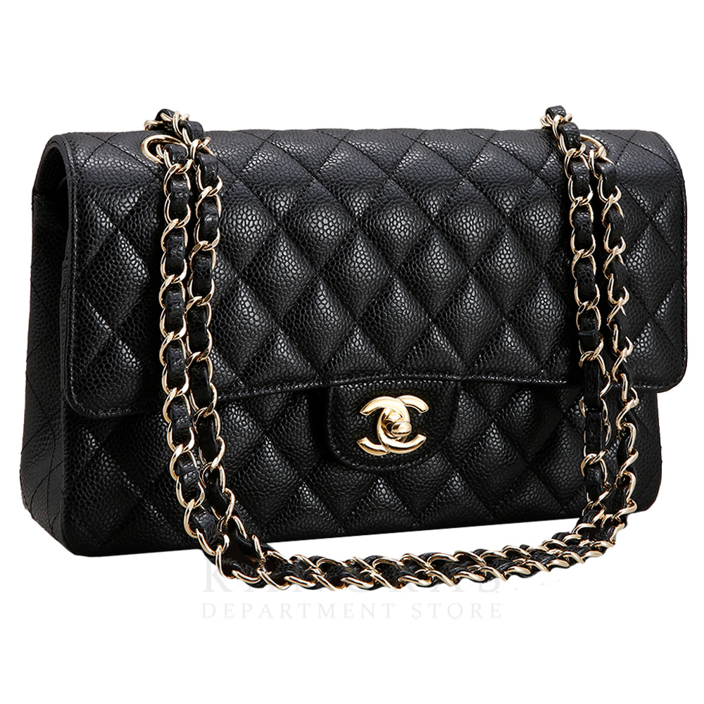 CHANEL(USED)샤넬 클래식 캐비어 미듐