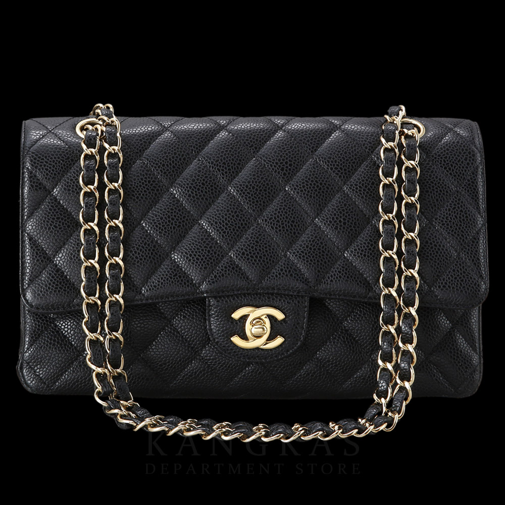 CHANEL(USED)샤넬 캐비어 클래식 미듐 플랩백