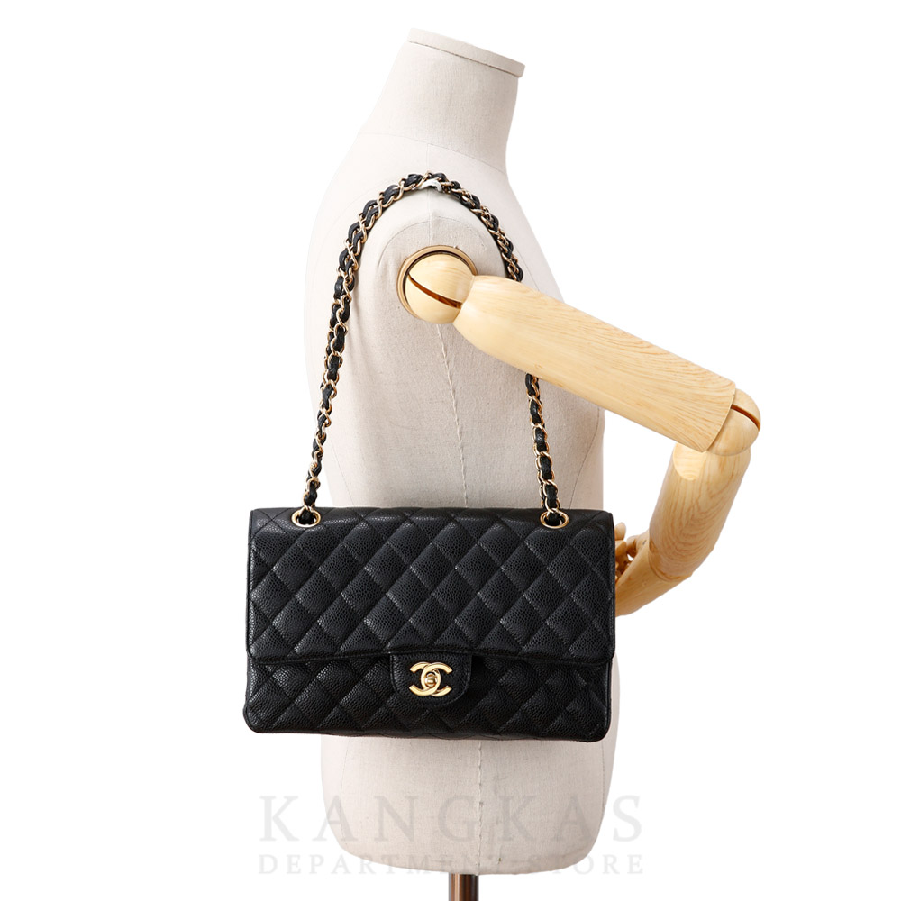 CHANEL(USED)샤넬 캐비어 클래식 미듐 플랩백