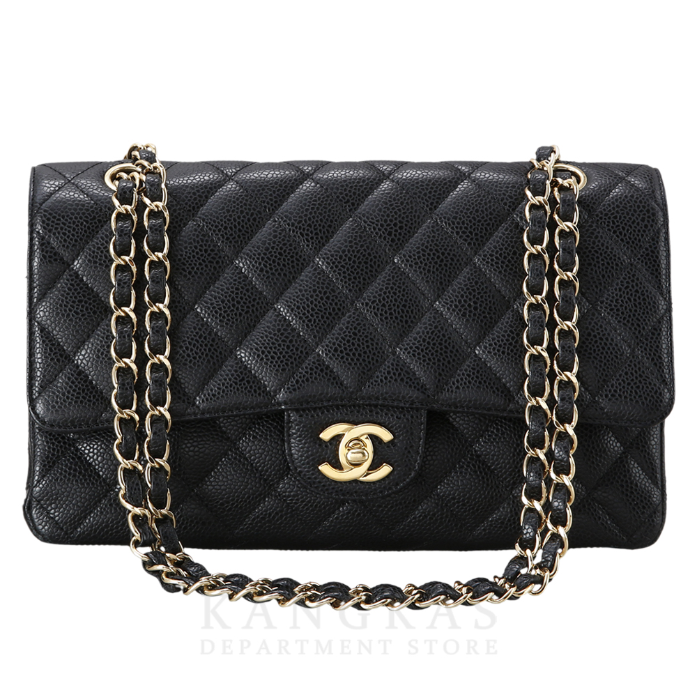 CHANEL(USED)샤넬 캐비어 클래식 미듐 플랩백