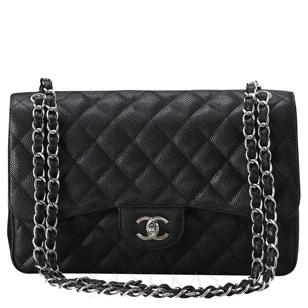 CHANEL(USED)샤넬 캐비어 클래식 라지 플랩백