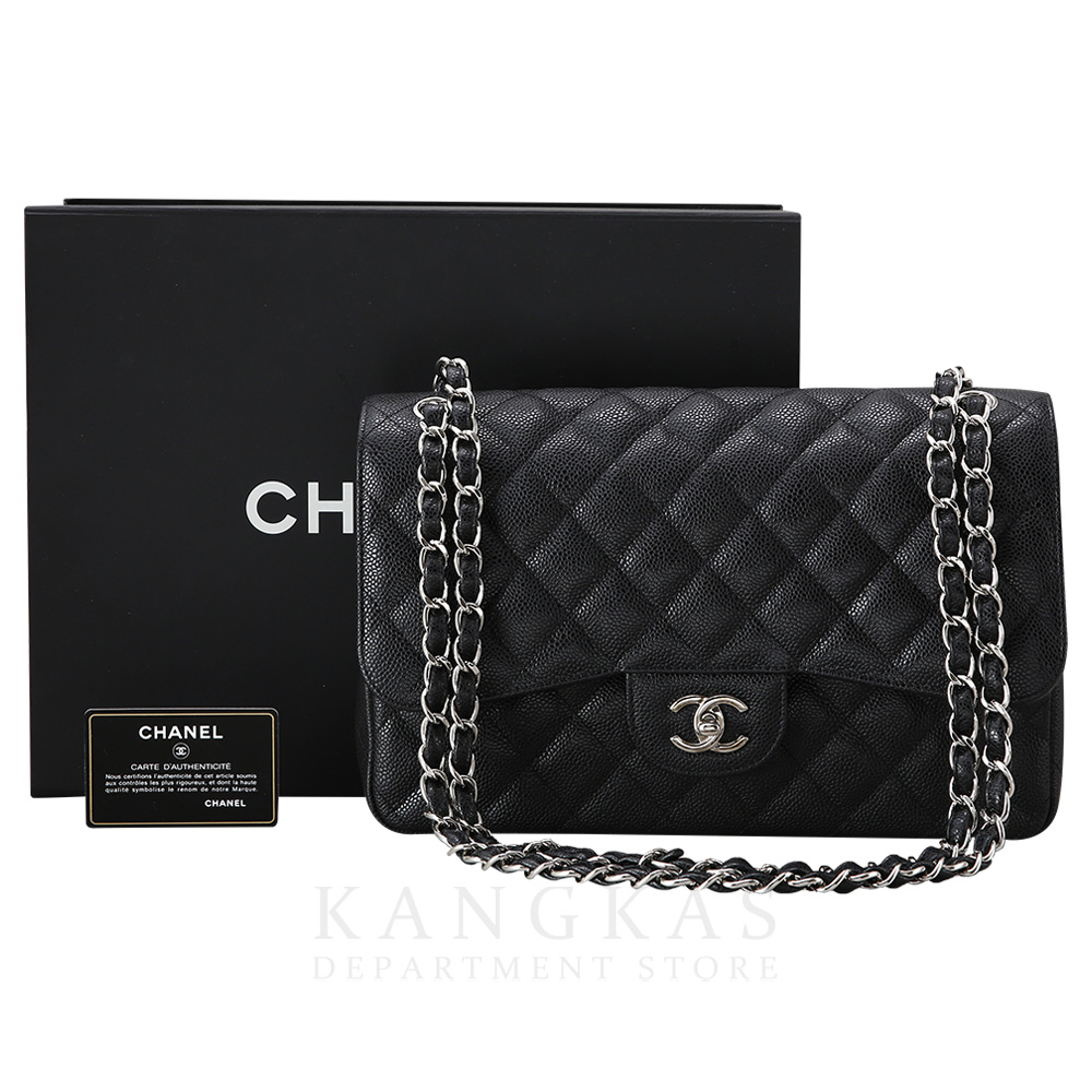 CHANEL(USED)샤넬 캐비어 클래식 라지 플랩백