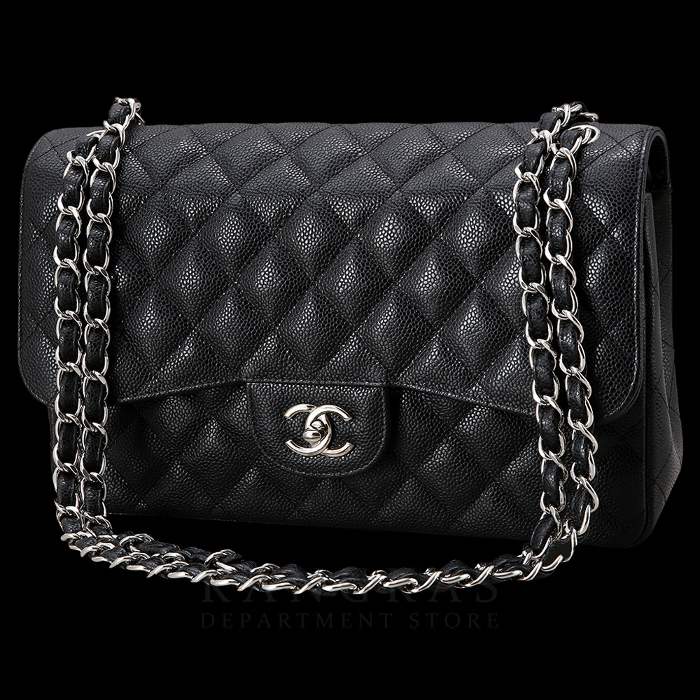 CHANEL(USED)샤넬 캐비어 클래식 라지 플랩백