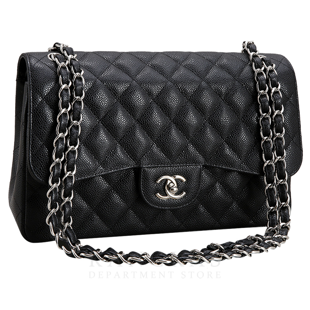 CHANEL(USED)샤넬 캐비어 클래식 라지 플랩백